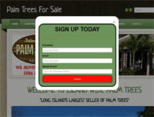 Tablet Screenshot of islandwidepalmtrees.com